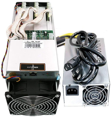 مُجدَّد Bitmain Antminer S9 13.5 Th / S Sha 256 Bitcoin Miner 78dB