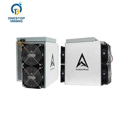 Avalon 1166 Pro 75T 78t 3400w SHA-256 خوارزمية آلة تعدين البيتكوين كنعان