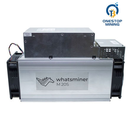 مستعمل / جديد Whatsminer M20s 65th 48W Asic Btc Mining Mining في المخزون