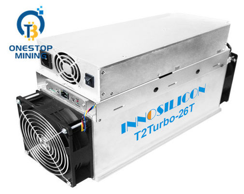 Innosilicon T2t 26th / S Asic Miner Algorithm SHA256 2100W آلة تعدين البيتكوين