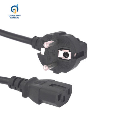 1.5m 1.8m 2m Asic Miner Parts PSU Cords Cables For Electronics Miner
