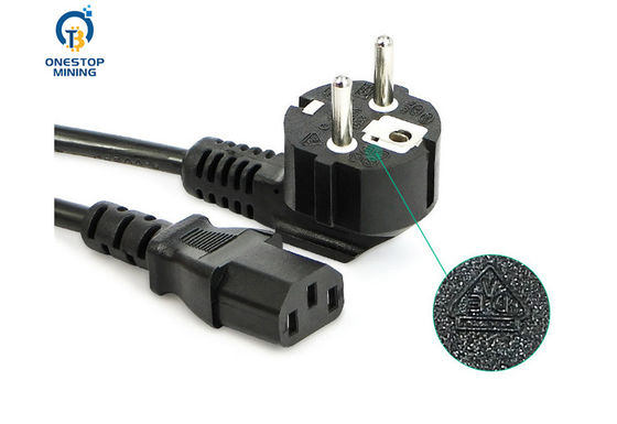 1.5m 1.8m 2m Asic Miner Parts PSU Cords Cables For Electronics Miner