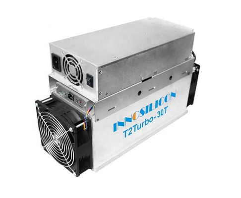 جهاز تعدين البيتكوين إنوسيليكون T2t-30t 30 Th / S 2200w مع ربحية Psu عالية