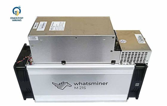 Whatsminer M21S 58TH Btc Mining Machines ربحية عالية للعملات المشفرة