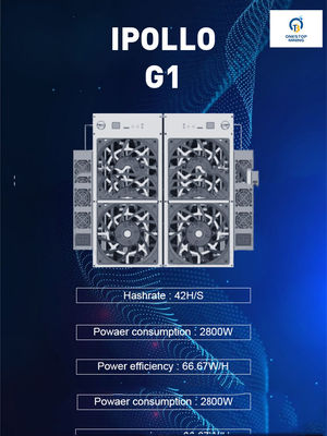 G1 Mini من Ipollo 2800W 40G / S Grin Coin Mining Asic Pool