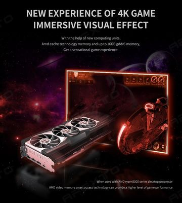 بطاقة رسومات Msi Gaming Radeon Rx 6800 Xt 16 جيجابايت Gddr6 Oc للألعاب الكمبيوتر