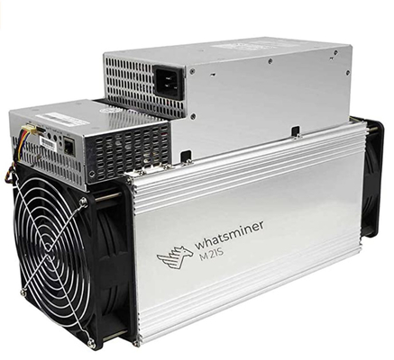 مستعملة آلات تعدين Whatsminer M21S 58T Btc المستعملة في المخزون