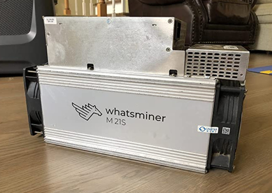 مستعملة آلات تعدين Whatsminer M21S 58T Btc المستعملة في المخزون