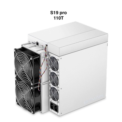 BTC Miner Bitmain Antminer S19 PRO 110T 3250w تعدين البيتكوين