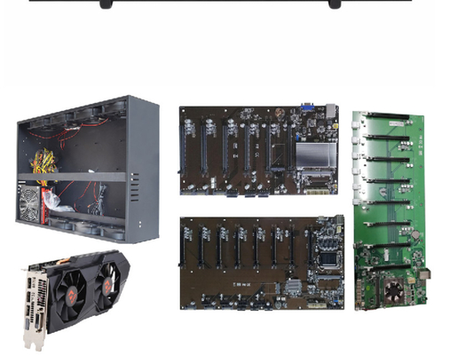 Onda 8 Slots Nvidia Rtx 3080 8 10GB Graphics Card Gpu Bitcoin Miner Asic Rig متوفر