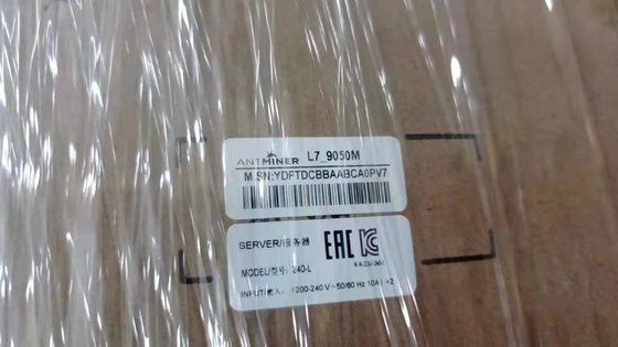 حار بيع في المخزون Antminer L7 9050M 9300M Bitcoin Miner Litecoin Miner Asic